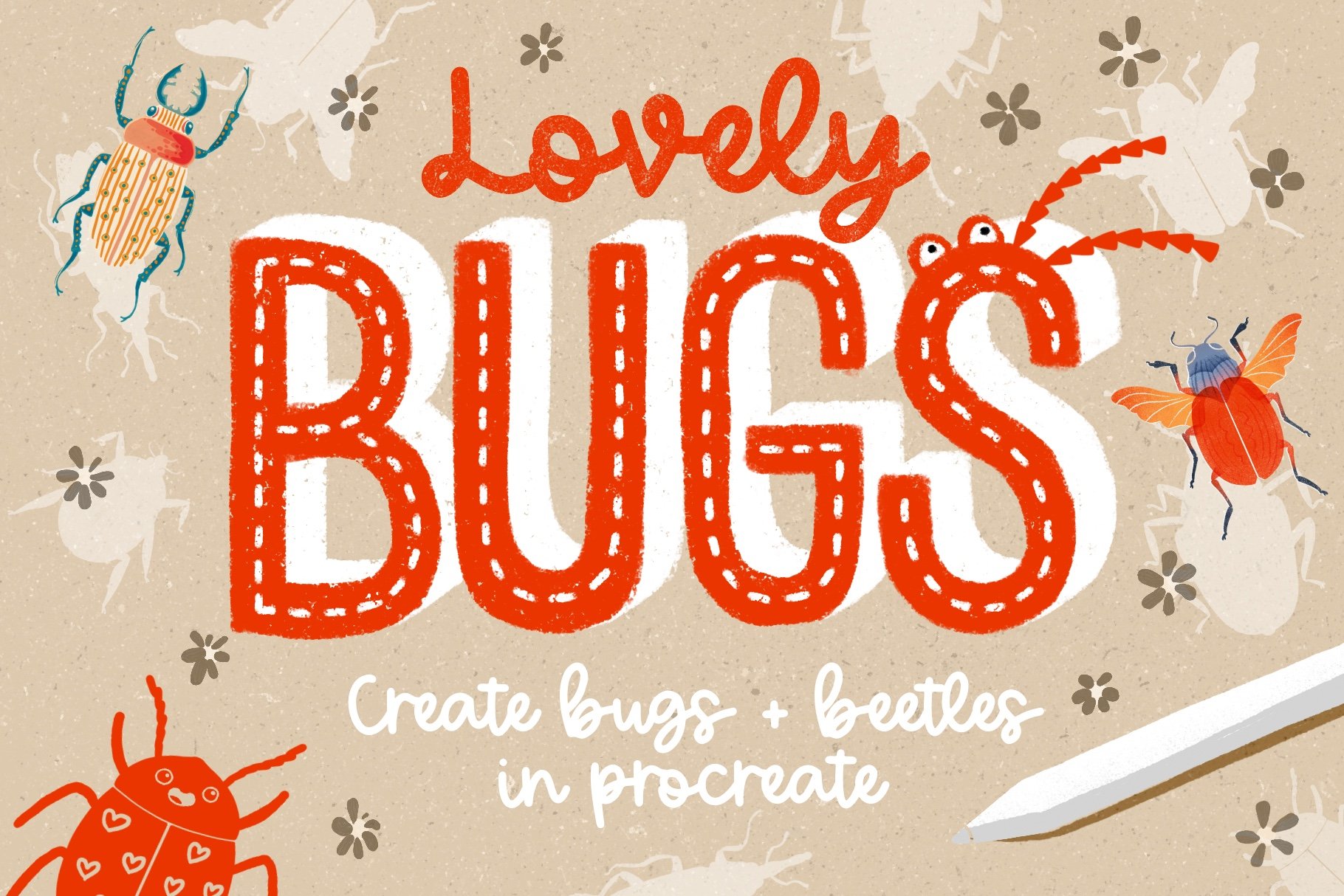 Lovely Bugs for Procreatecover image.