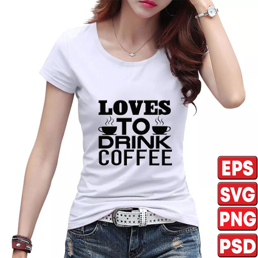 Loves to drink coffee cover image.