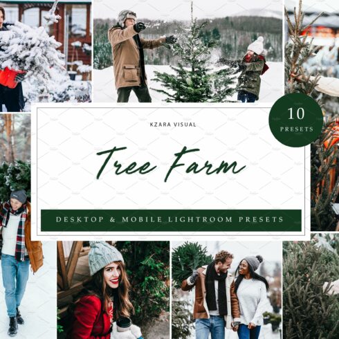 12 x Lightroom Presets, Tree Farmcover image.