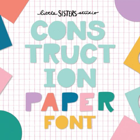 Construction Paper Font cover image.