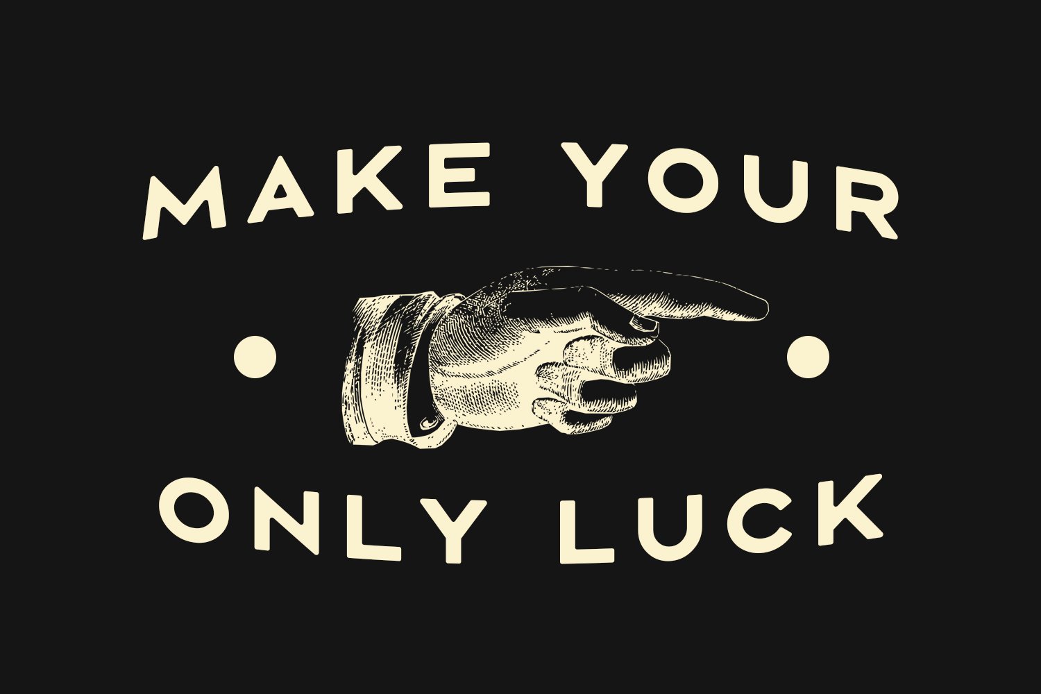 Luck Flag Retro Stamp Sans Font preview image.