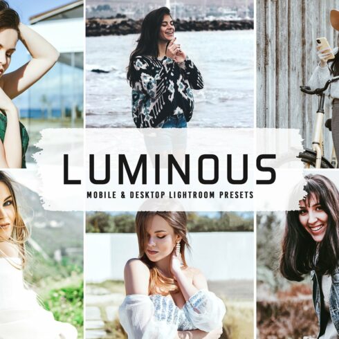 Luminous Pro Lightroom Presetscover image.