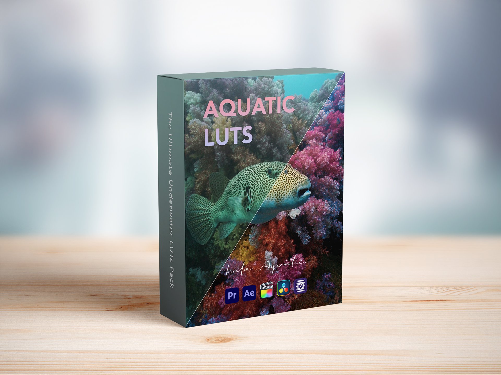 Aquatic LUTs Packcover image.