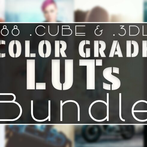 188 LUTs Bundle Pack - Color Gradescover image.