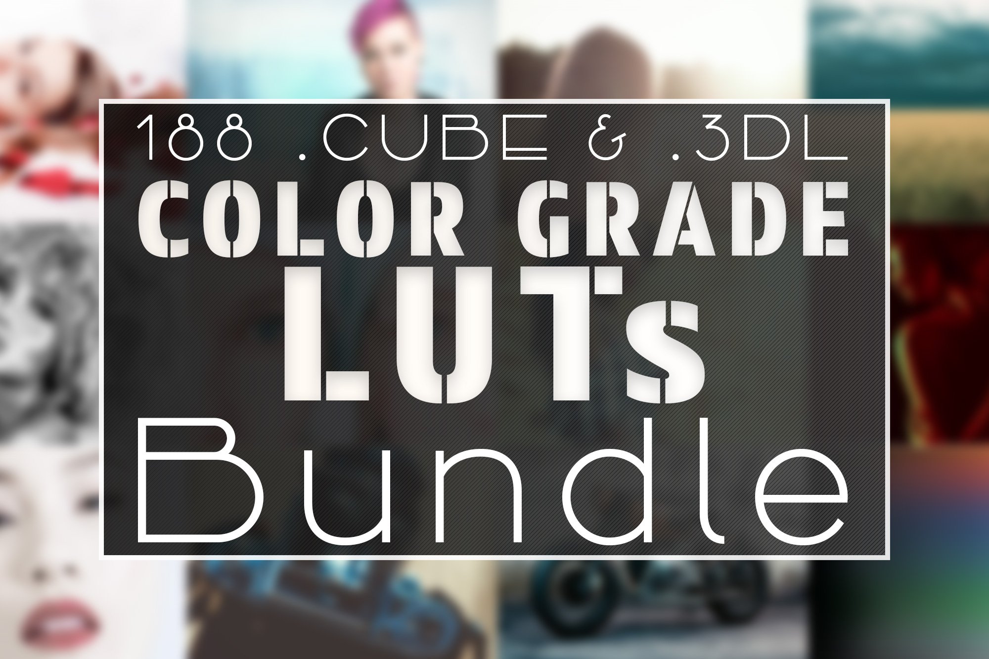 188 LUTs Bundle Pack - Color Gradescover image.