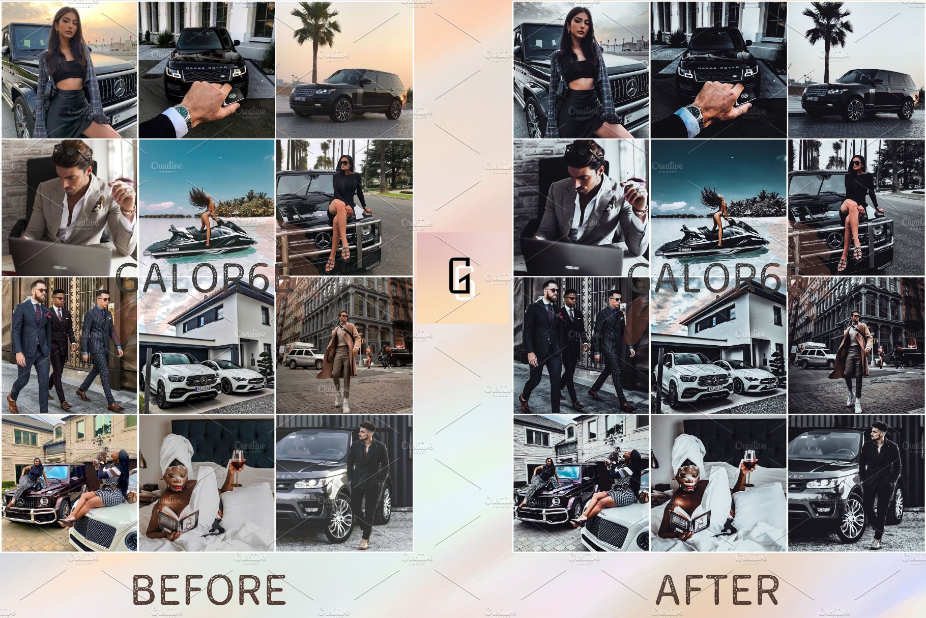 Lightroom Preset LUXE by GALOR6Epreview image.