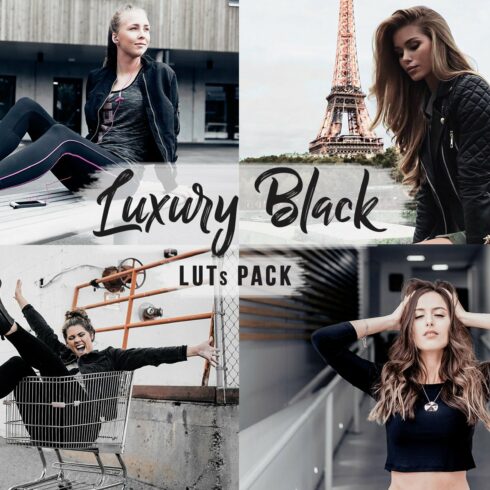 Luxury Black Video LUTscover image.