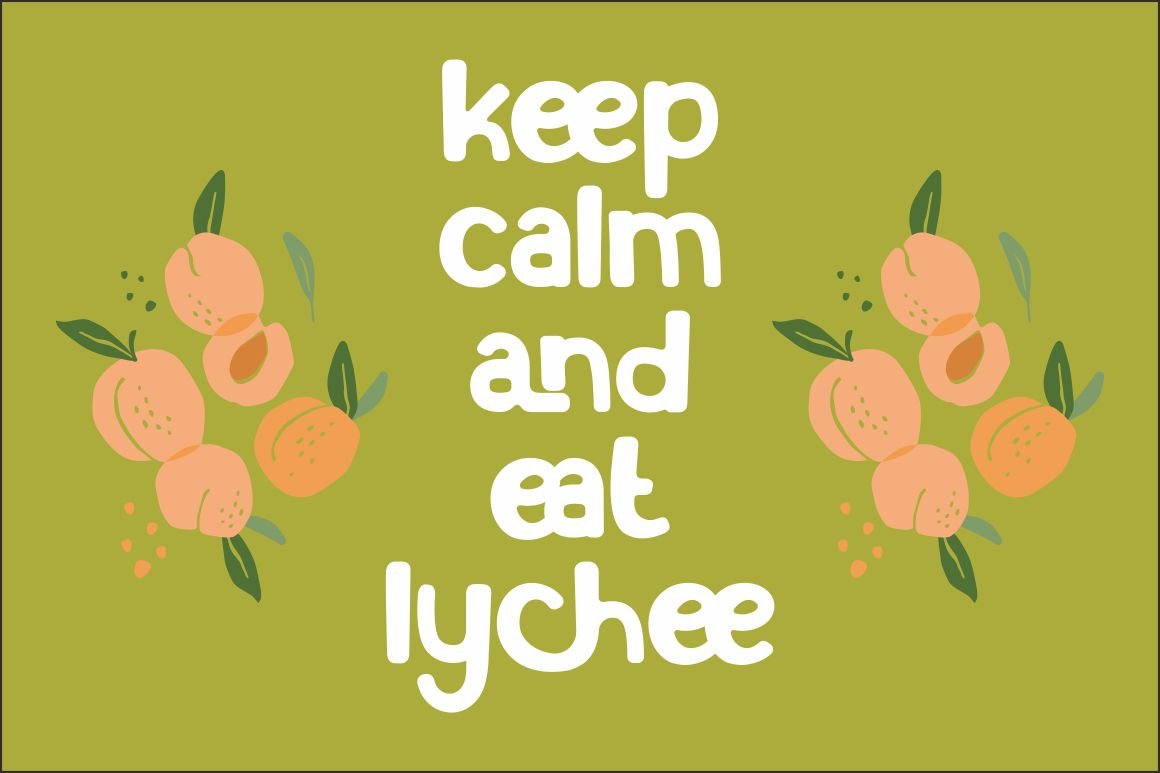 lychee farmland playful sans serif font 28829 634