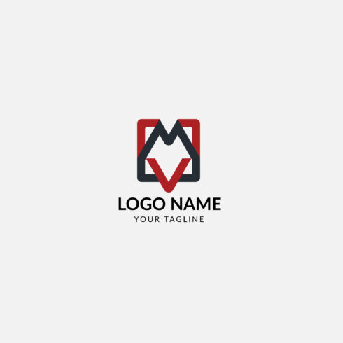 M letter logo design cover image.