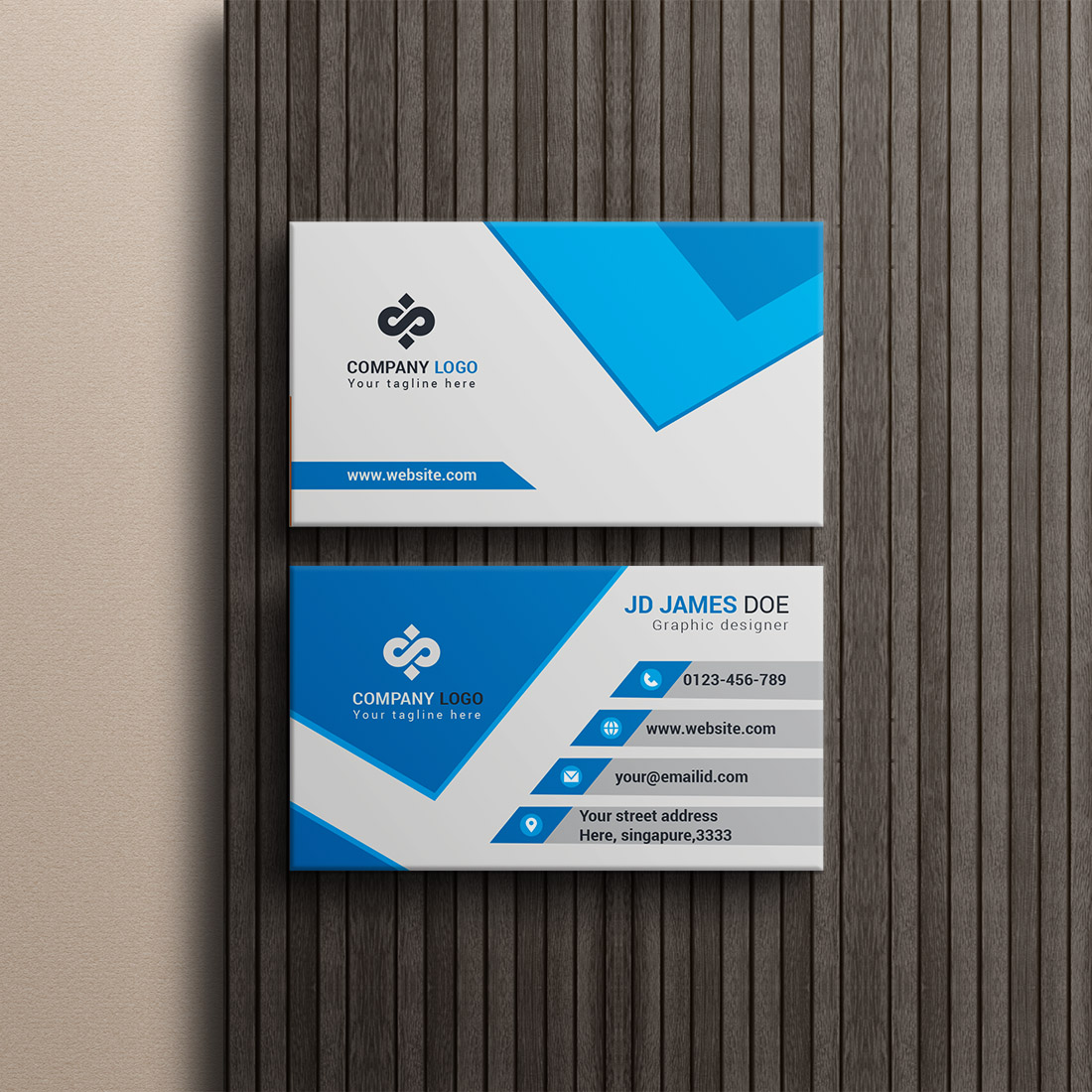 Modren Business Card cover image.