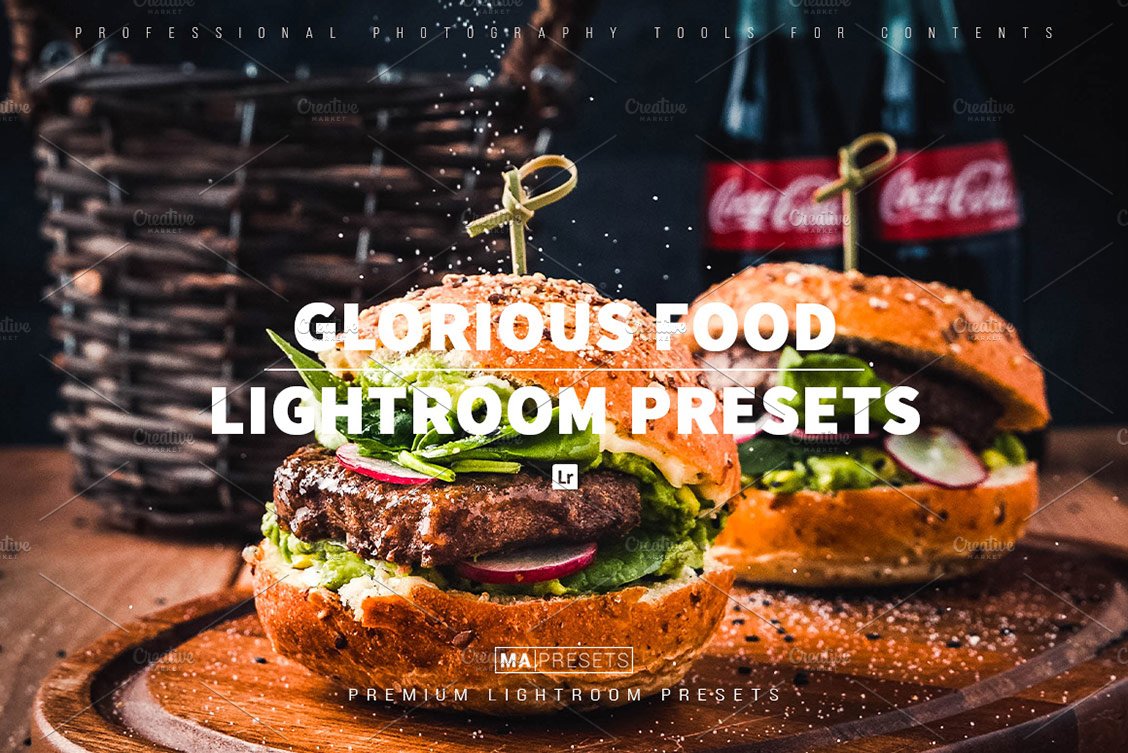 10 GLORIOUS FOOD Lightroom Presetscover image.