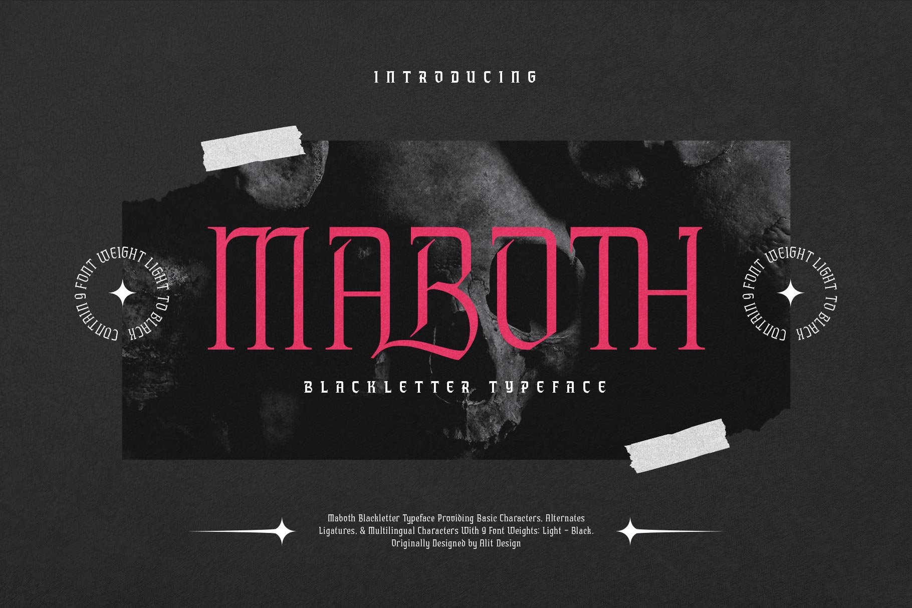 Maboth Typeface cover image.