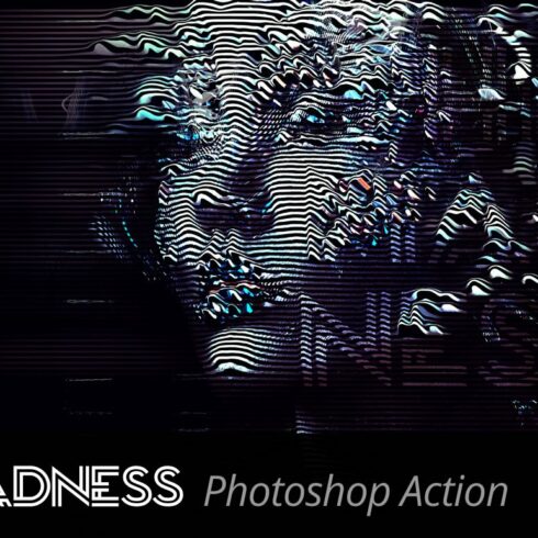 MADNESS Sci-Fi Photoshop Actioncover image.