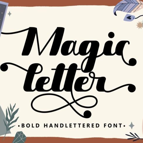 Magic Letter - Bold Hand-Lettered cover image.