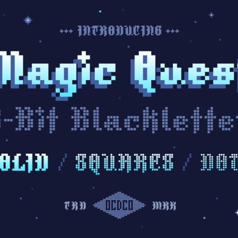 Magic Quest - 8-Bit Blackletter cover image.