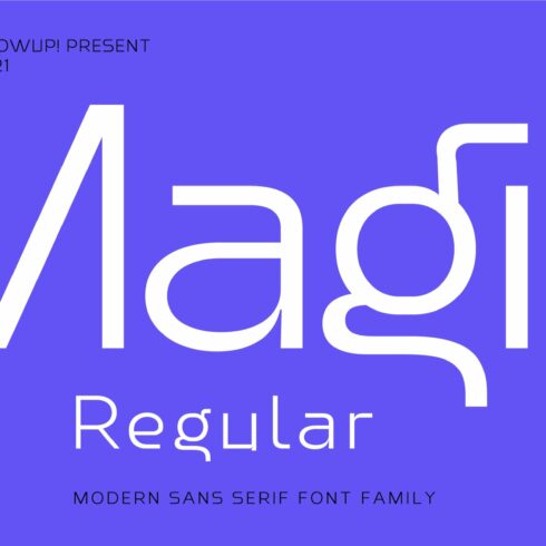 Magis Regular - Modern Sans Serif cover image.