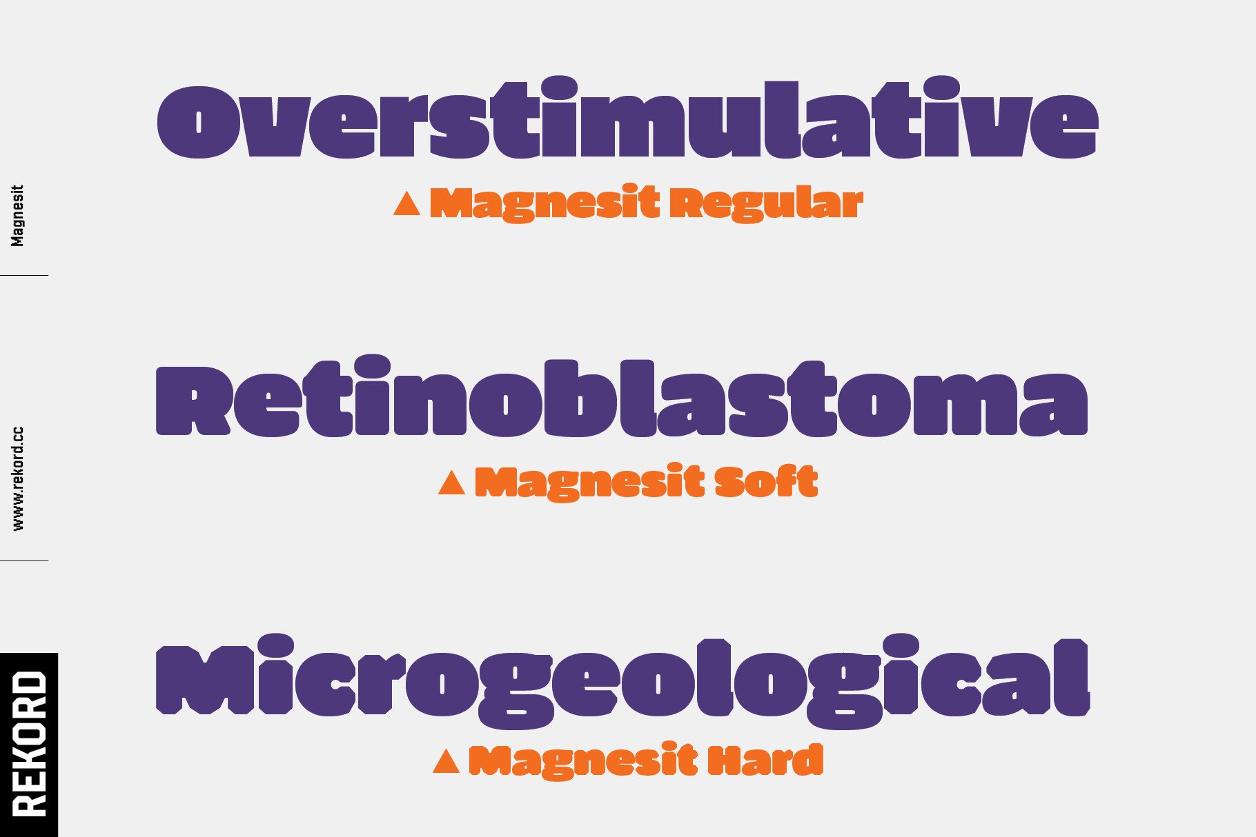 Magnesit: Ultra Bold Fonts preview image.