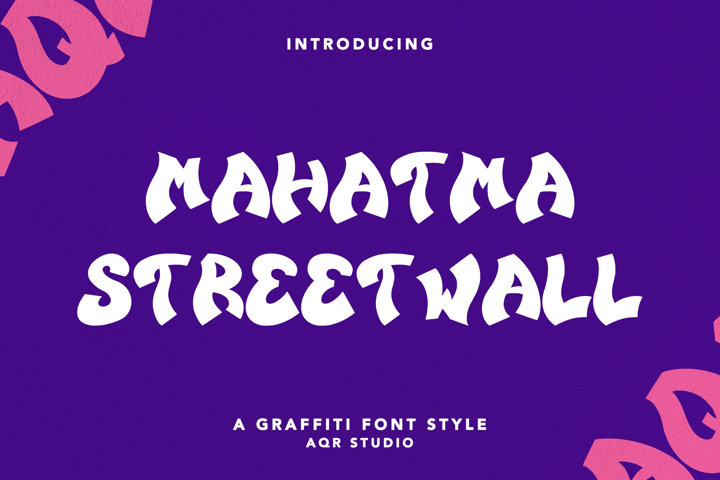 MahatmaStreetwall - Graffiti Font cover image.