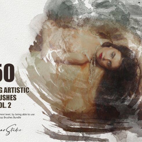 50 Painting Artistic Brushes - Vol.2cover image.