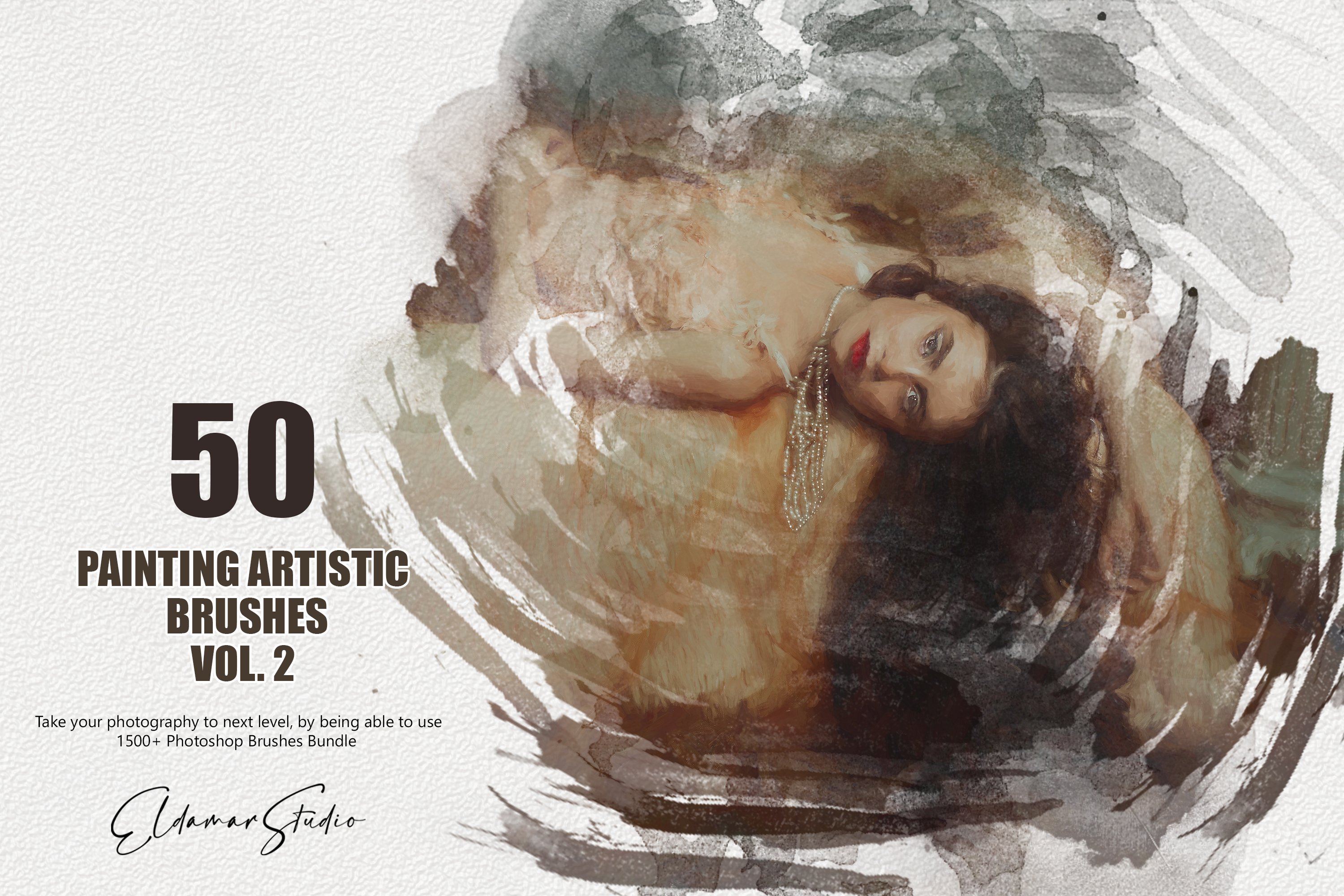 50 Painting Artistic Brushes - Vol.2cover image.