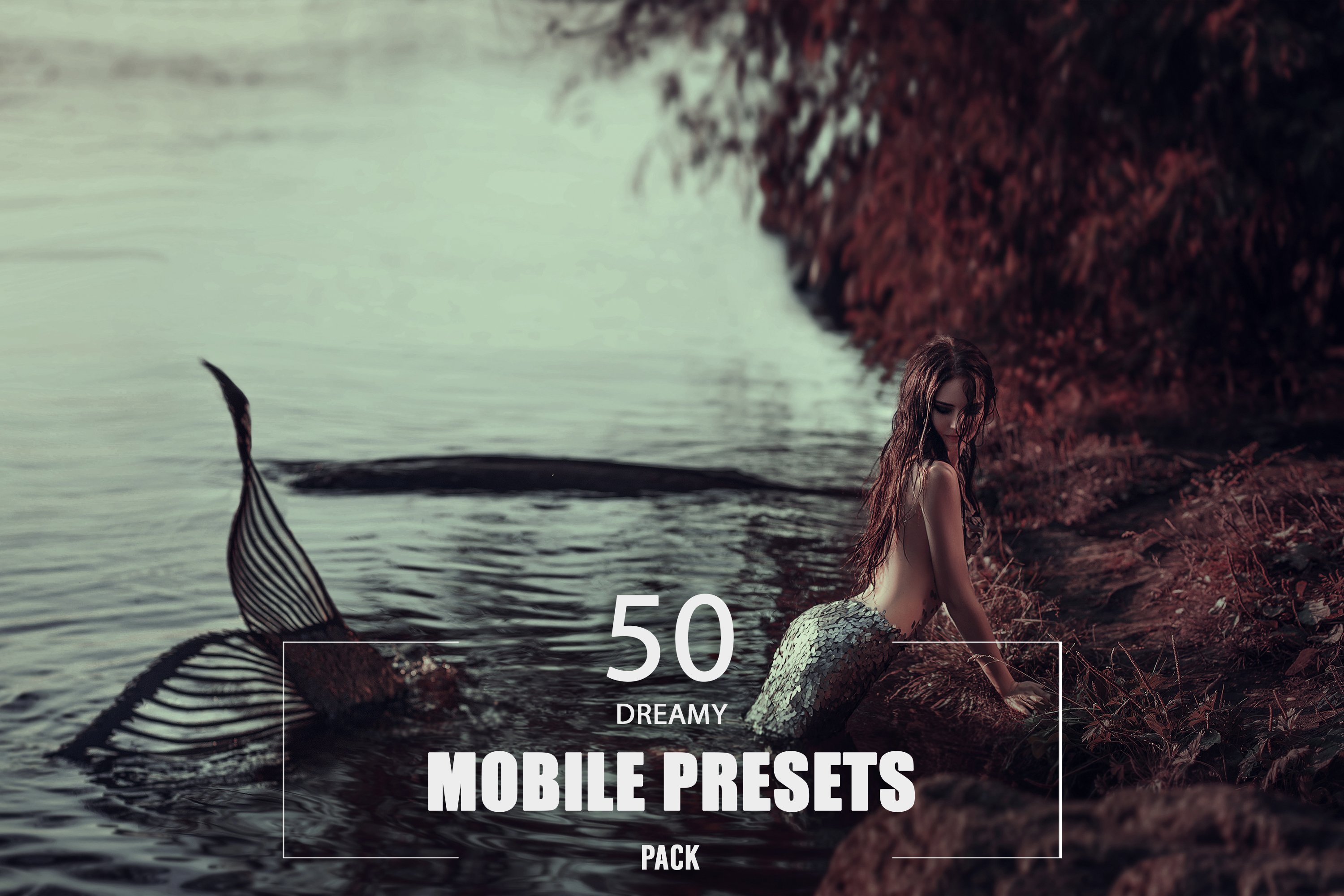 50 Dreamy Mobile Presets Packcover image.