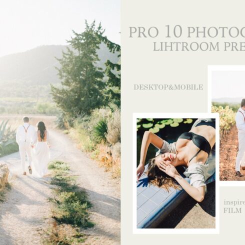 PRO 10 Photography Lightroom presetscover image.