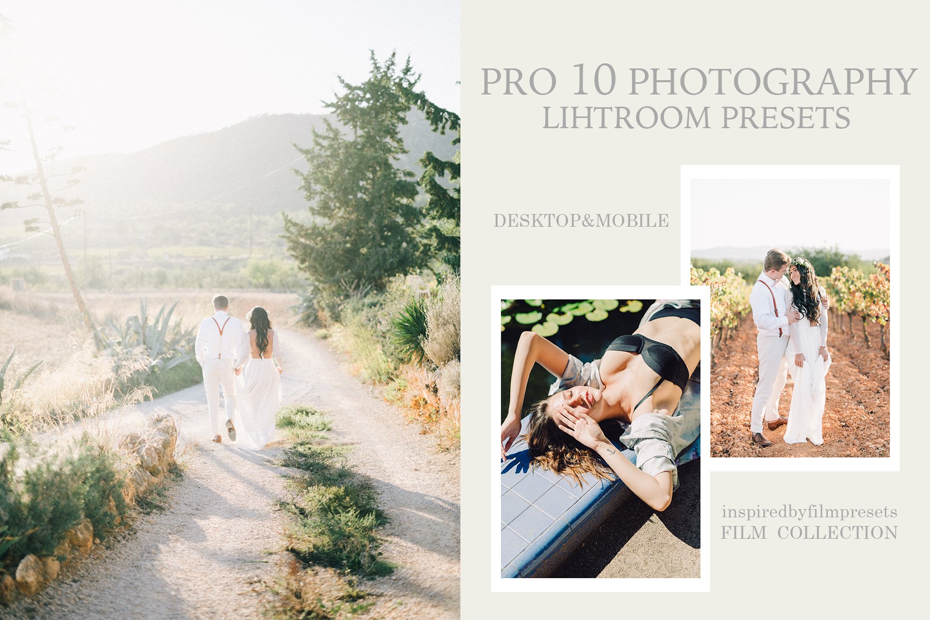 PRO 10 Photography Lightroom presetscover image.