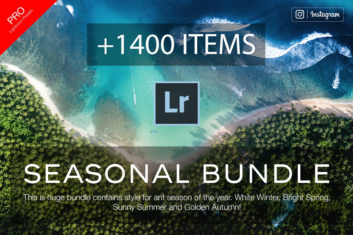 Huge Bundle Lightroom Presetscover image.