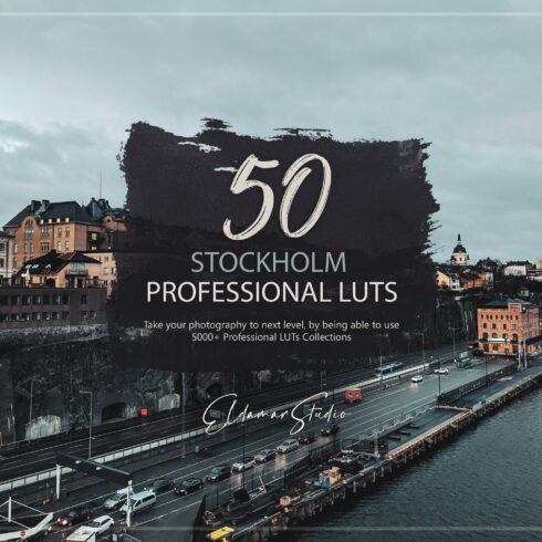 50 Stockholm LUTs Packcover image.