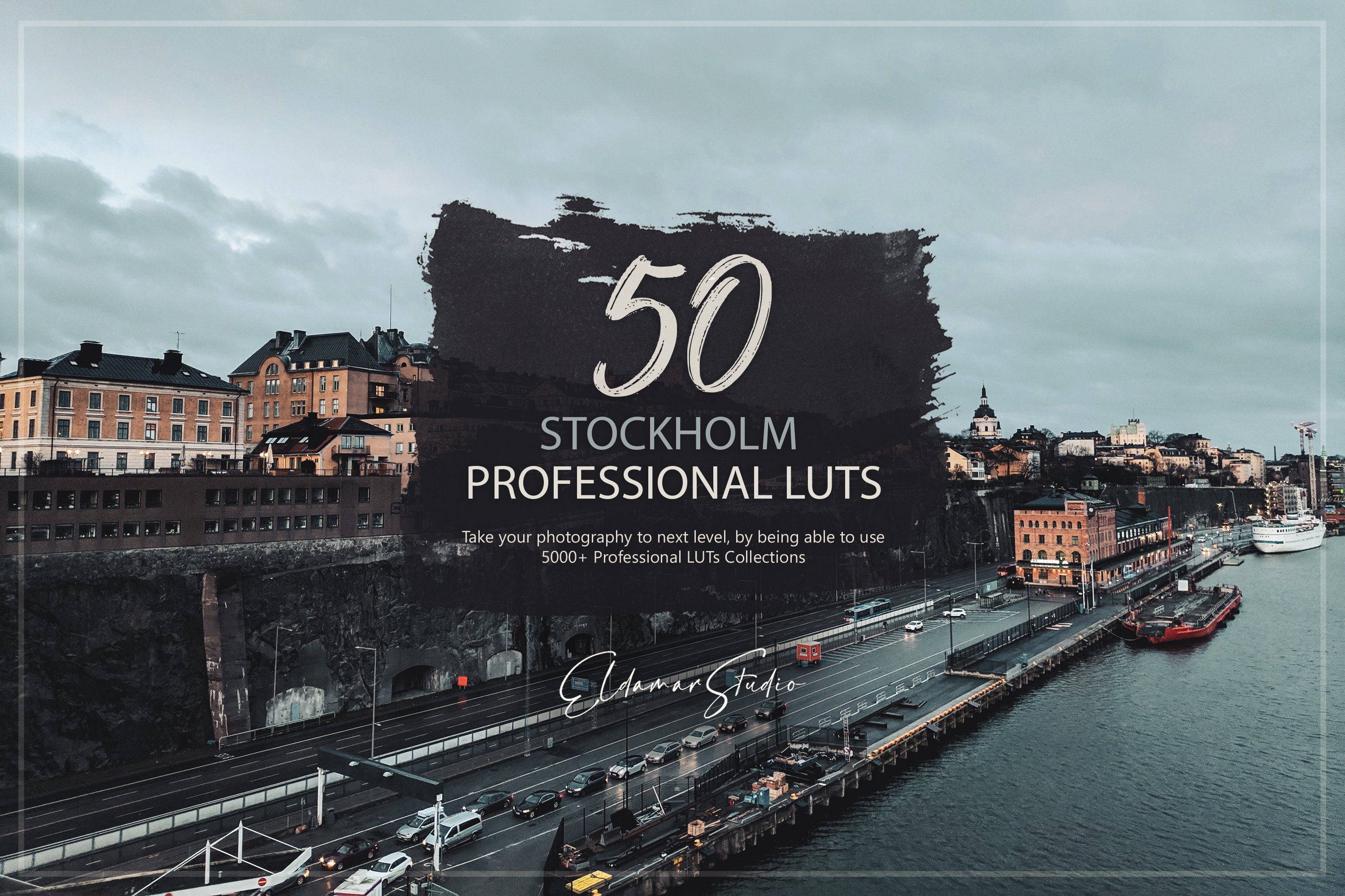 50 Stockholm LUTs Packcover image.