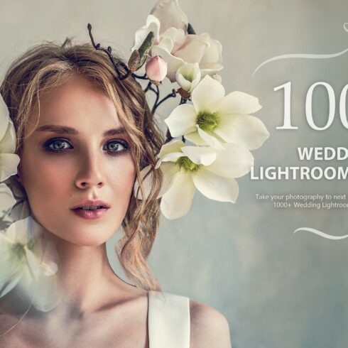 1000+ Wedding Lightroom Presetscover image.