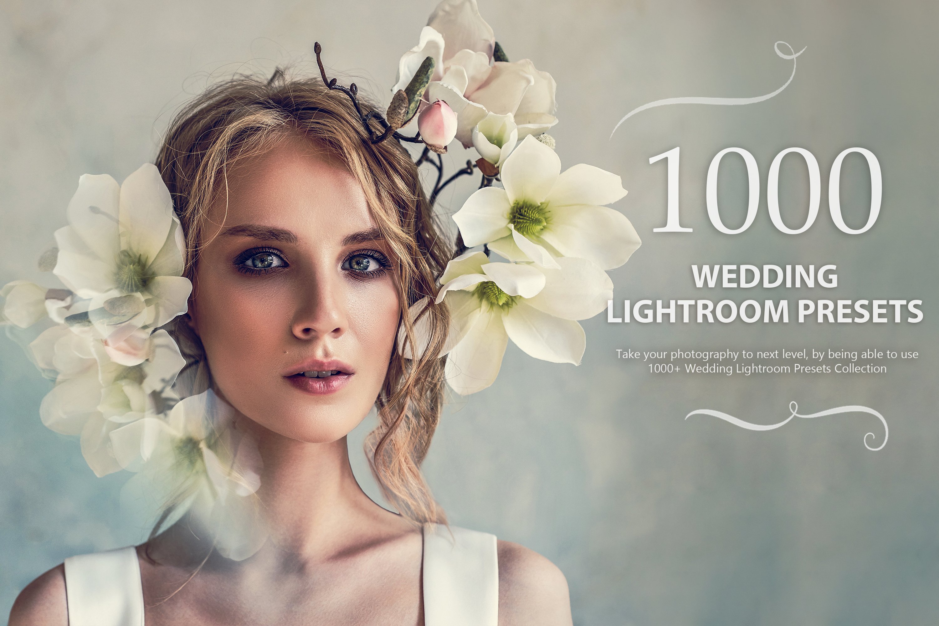 1000+ Wedding Lightroom Presetscover image.