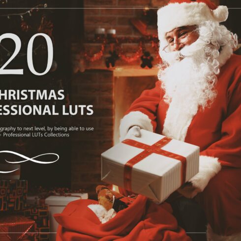 20 Christmas LUTs Packcover image.
