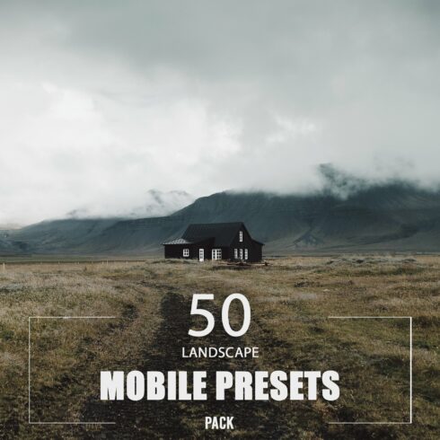 50 Landscape Mobile Presets Packcover image.