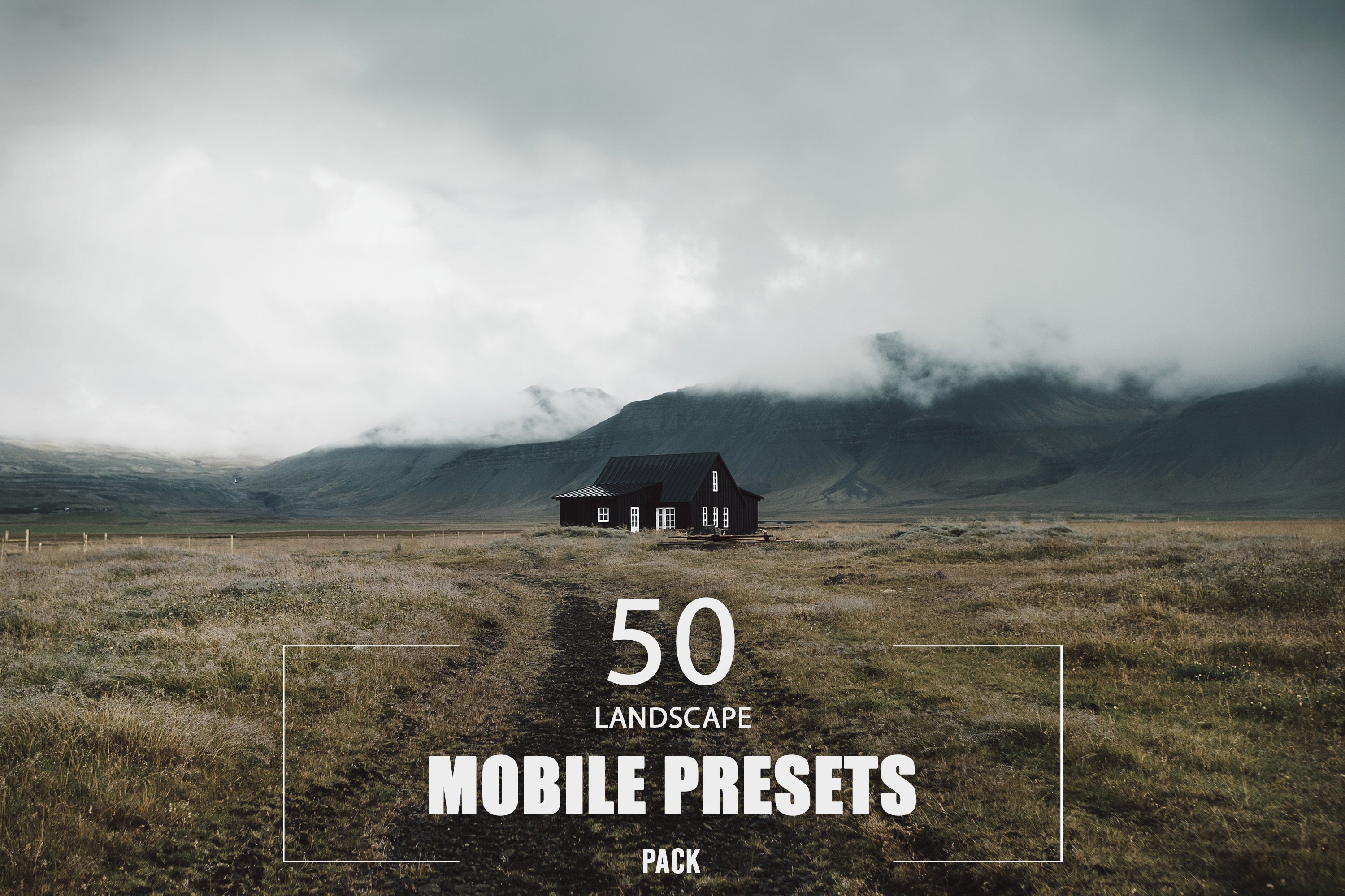 50 Landscape Mobile Presets Packcover image.