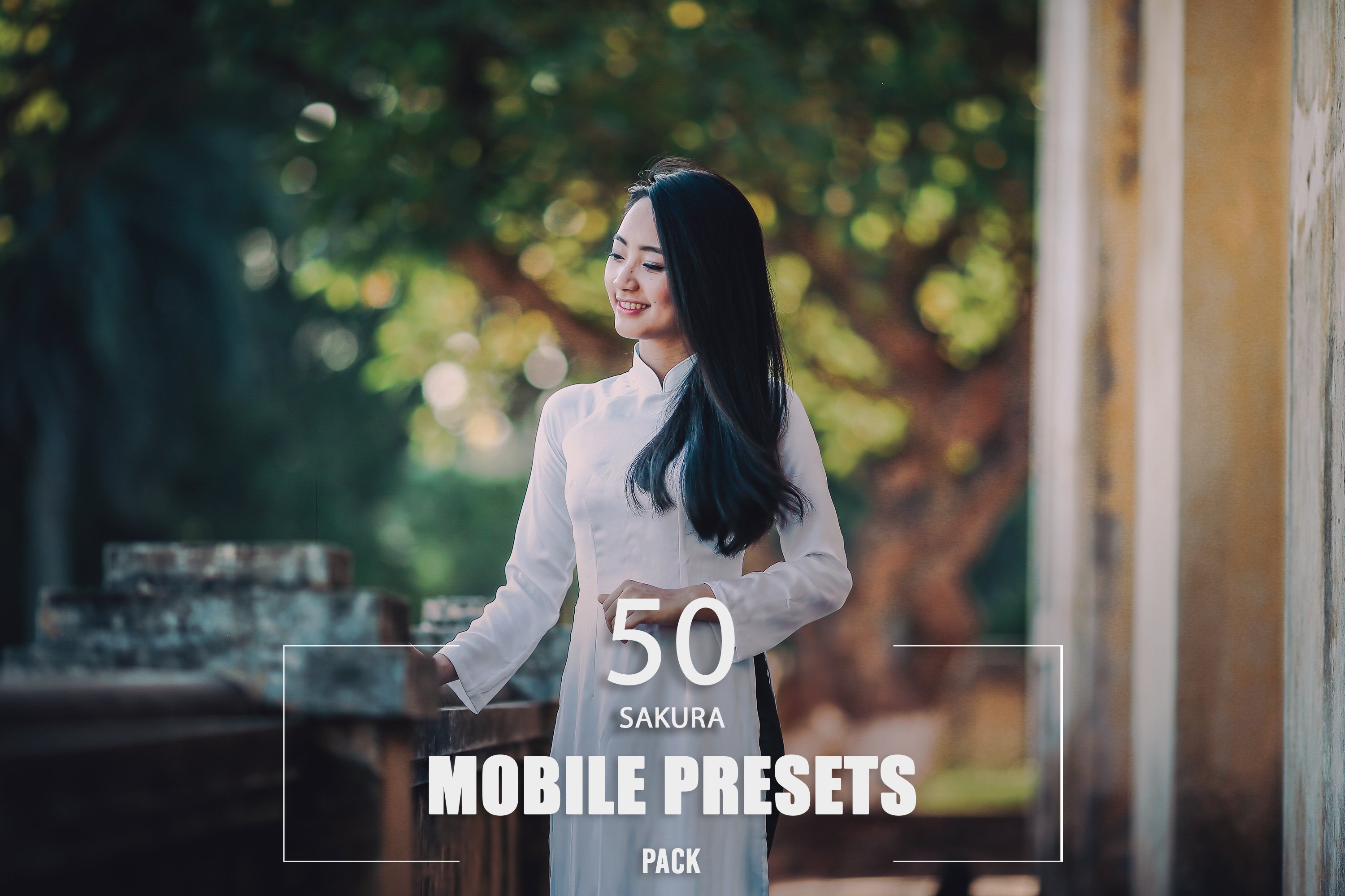 50 Sakura Mobile Presets Packcover image.