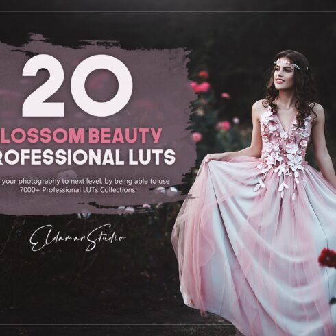 20 Blossom Beauty LUTs Packcover image.