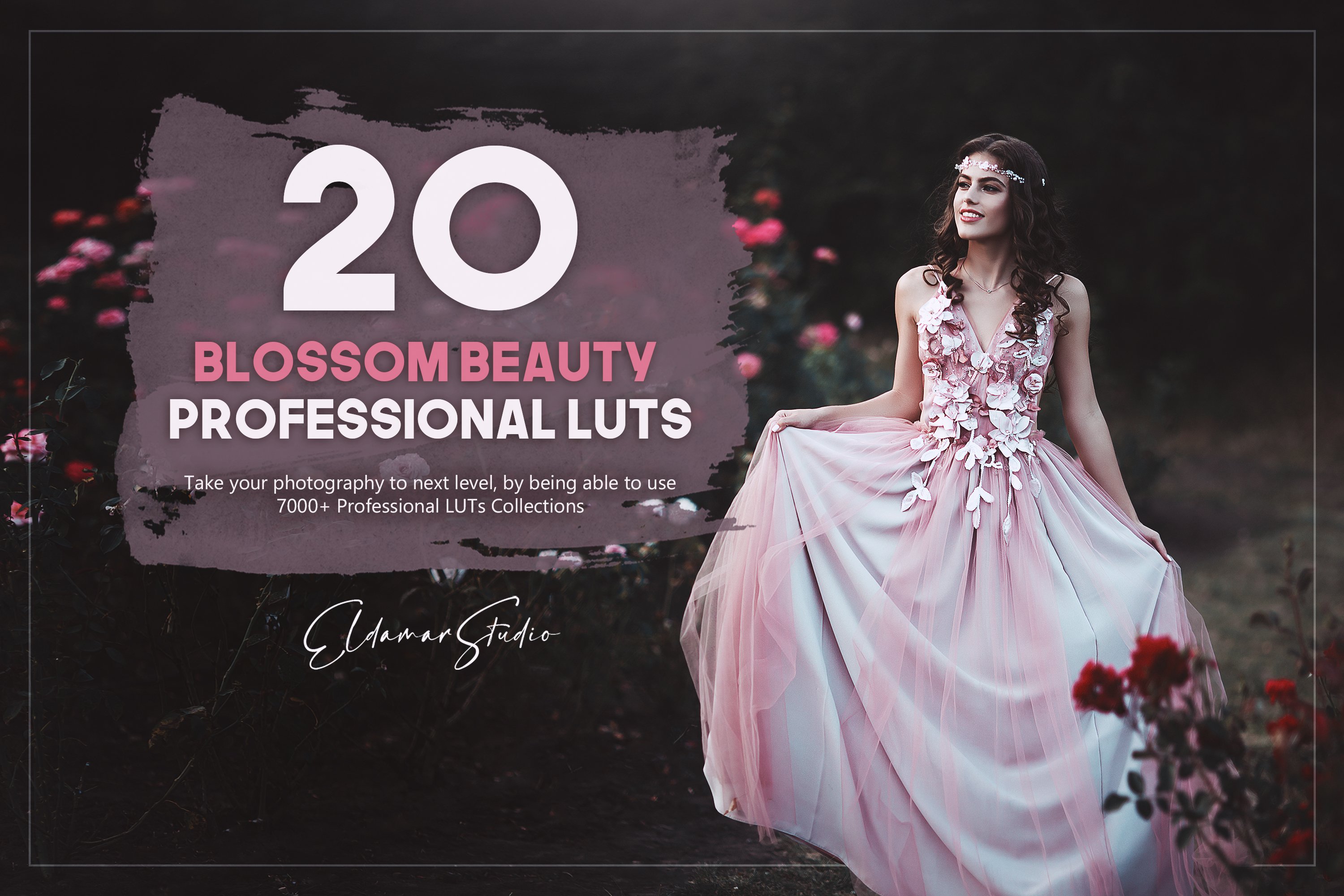 20 Blossom Beauty LUTs Packcover image.