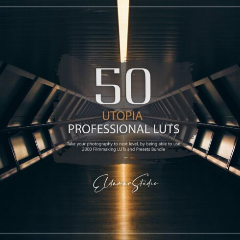 50 Utopia LUTs and Presets Packcover image.