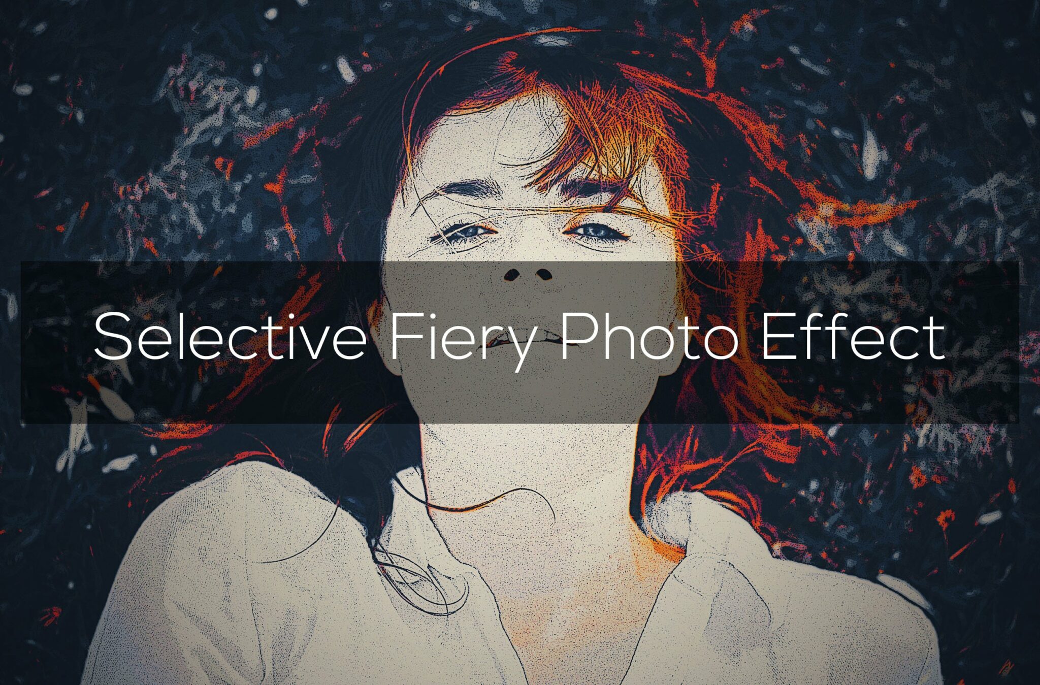 Selective Fiery Photo Effect – MasterBundles