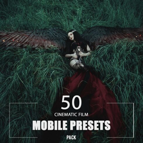 50 Cinematic Film Mobile Presetscover image.