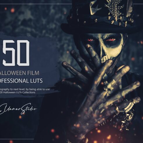 50 Halloween Film LUTs and Presetscover image.