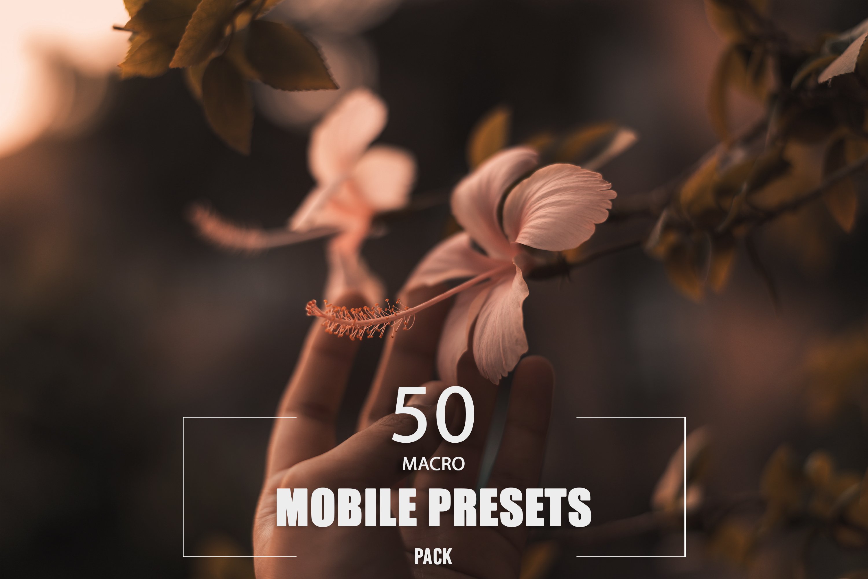 50 Macro Mobile Presets Packcover image.