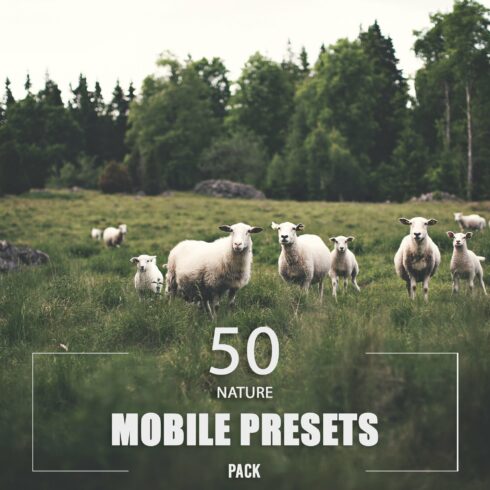 50 Nature Mobile Presets Packcover image.