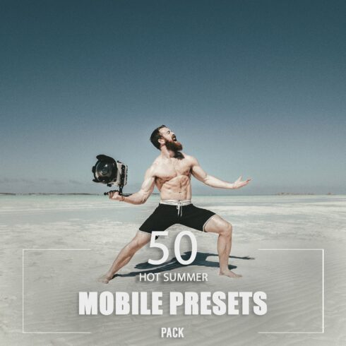 50 Hot Summer Mobile Presets Packcover image.