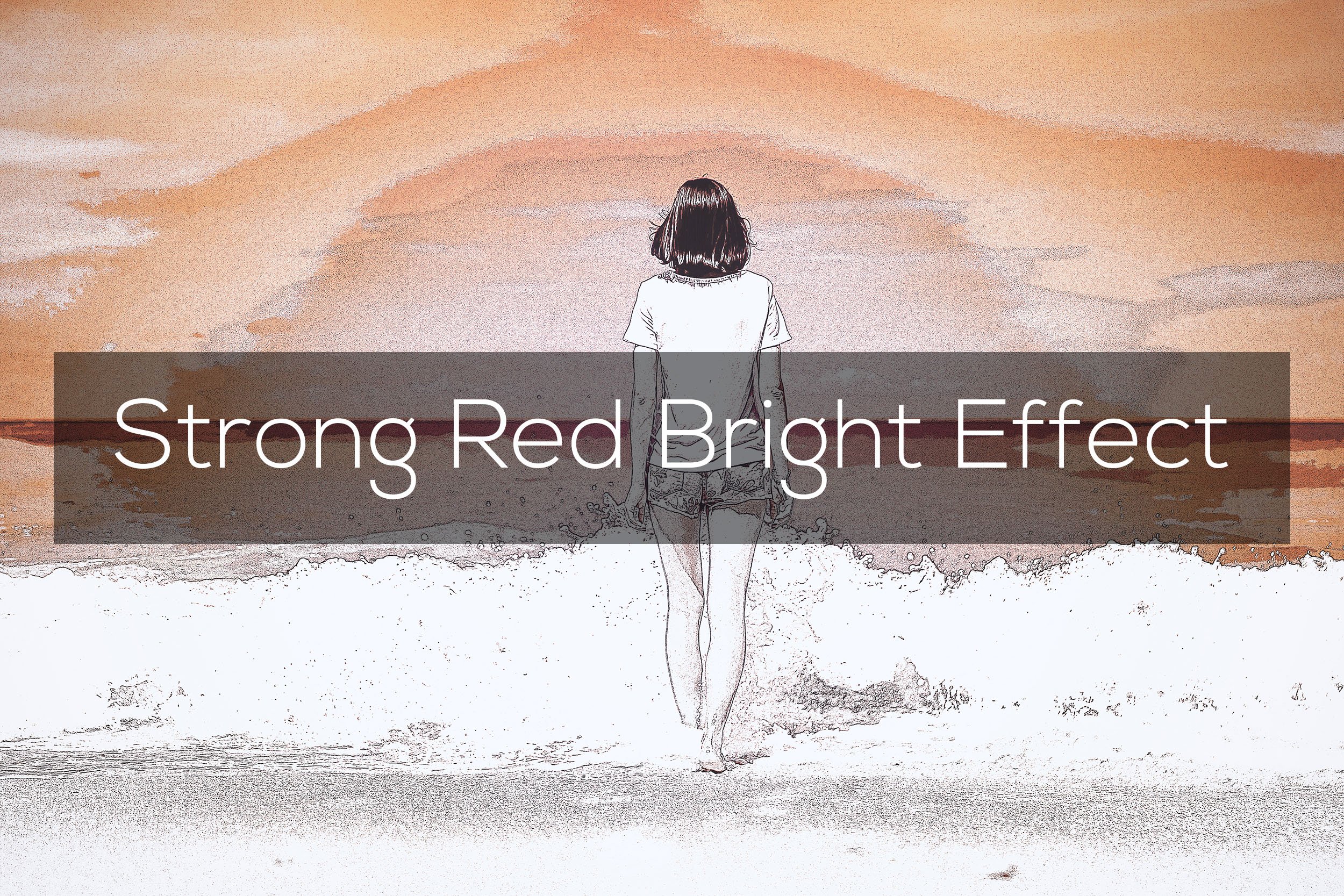 Strong Red Bright Effectcover image.