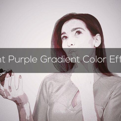 Light Purple Gradient Color Effectcover image.