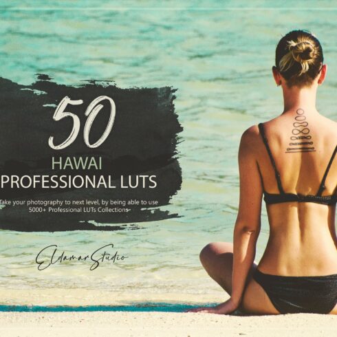 50 Hawaii LUTs Packcover image.