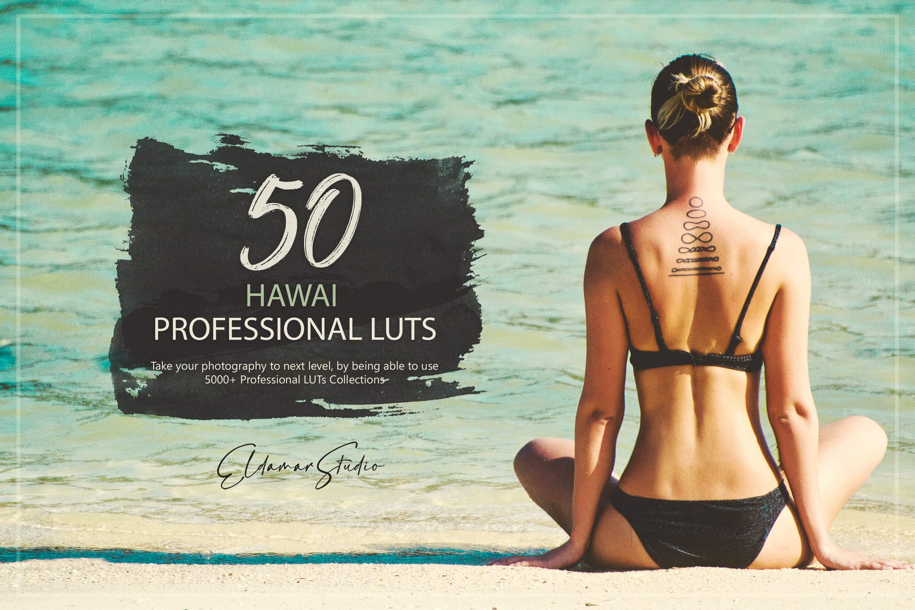 50 Hawaii LUTs Packcover image.