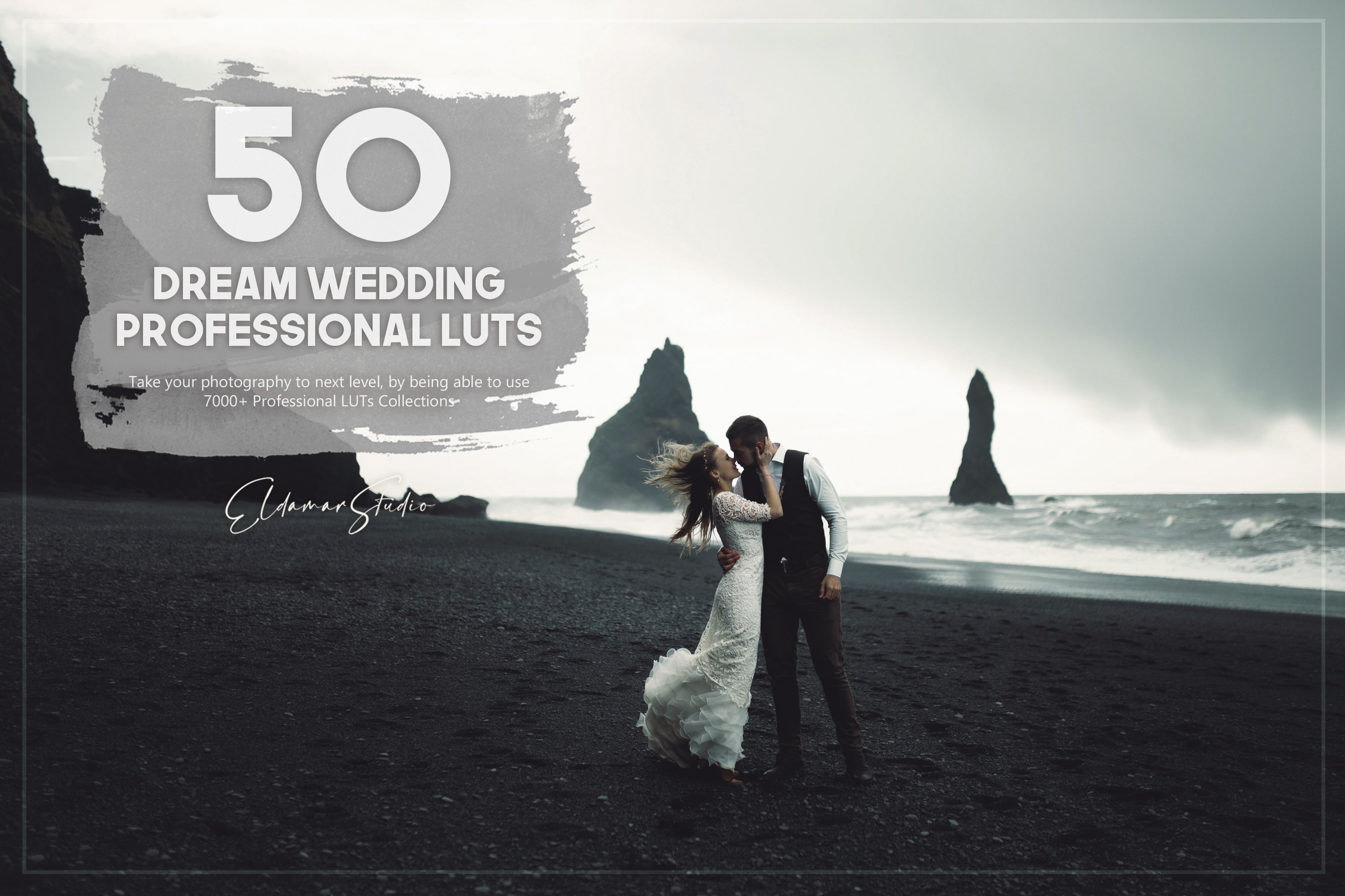 50 Dream Wedding LUTs Packcover image.